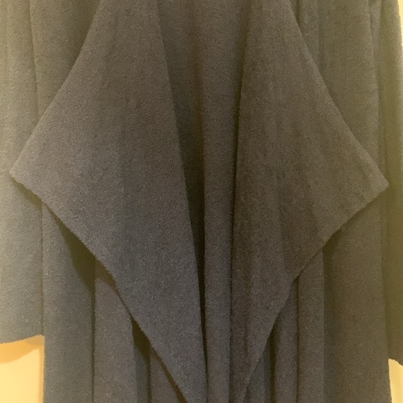 Barefoot Dreams | CozyChic Lite Island Open Front Waterfall Wrap Cardigan L/XL - Picture 12 of 16